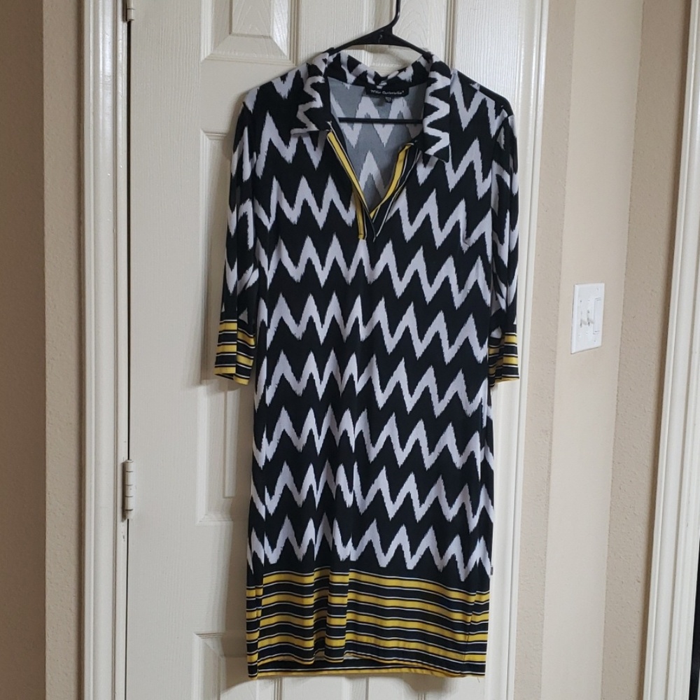 Collared shirt dress
